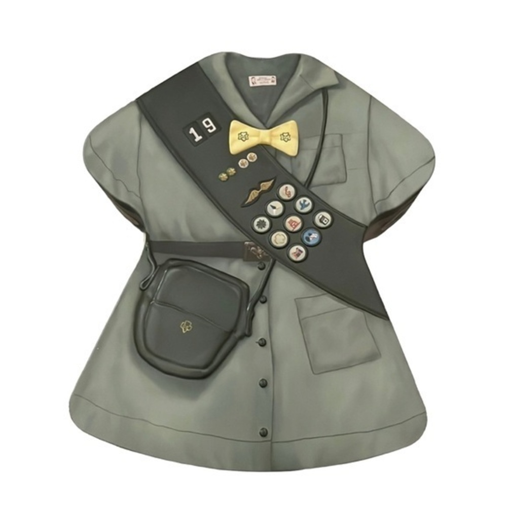 Girl Scout Vintage Uniform Tin